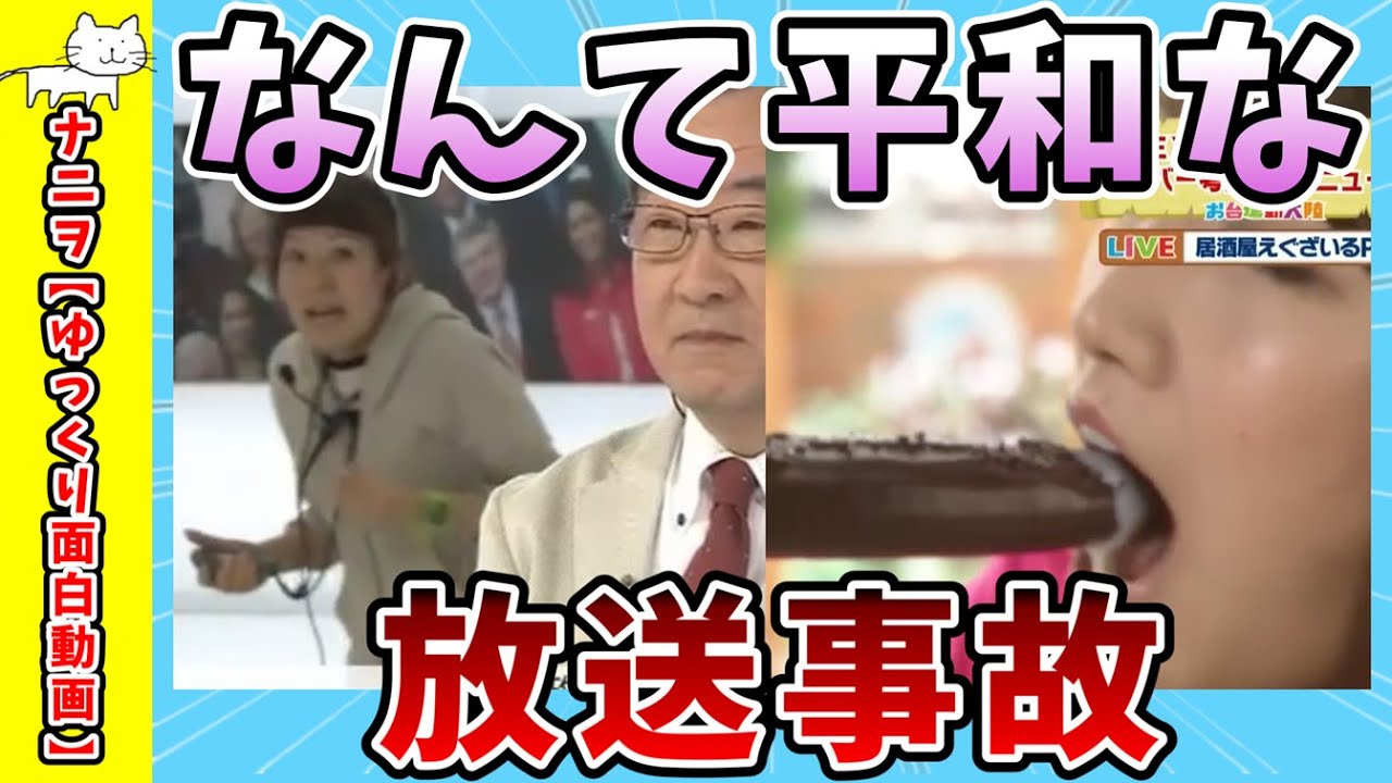 【面白動画】とっても平和に感じる放送事故【ゆっくり解説】 【面白動画】とっても平和に感じる放送事故【ゆっくり解説】