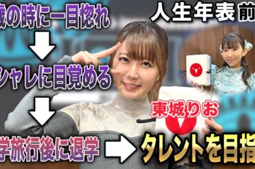 東城りおプロの人生年表-幼少期に一目惚れ～タレントを目指す-【麻雀遊戯ヒストリー】[前編]