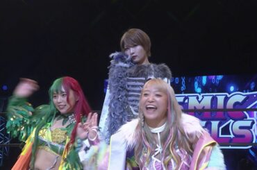 【スターダム】安納サオリ＆水森由菜＆SAKIのコズエン＆COLOR'S連合軍 vs 大江戸隊 刀羅ナツコ＆渡辺桃＆琉悪夏！-1.4TDCホール大会-【STARDOM】