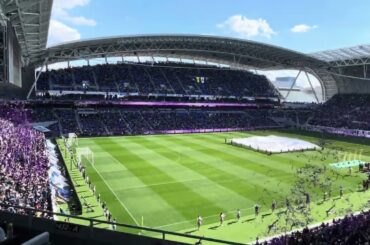 ❸スタジアム開き演出 20240210 SPL∞ASH （サンフレッチェレディース） エディオンピースウイング広島オープニングイベント