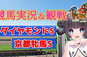 【競馬観戦】愛馬の応援！ダイアモンドS、京都牝馬S予想も
