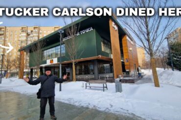Where Did TUCKER CARLSON Eat & Shop in RUSSIA ?