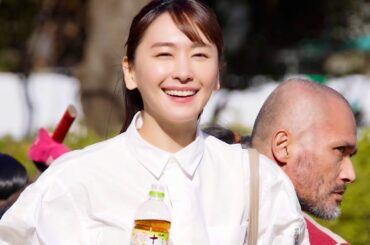 新垣結衣、用心棒16人が護衛！幼い頃に怖い話を聞いた時に居てほしかった…「アサヒ 十六茶」CM＋インタビュー