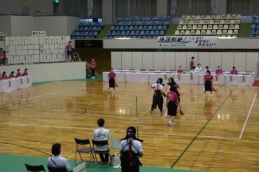 2021年IH なぎなた 個人予選第2コートHブロック 枝絢美 国学院栃木(栃木) vs 鈴木唯花 松商学園(長野)