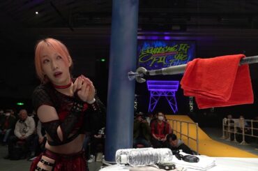 【スターダム】壮麗亜美と羽南のライバル対決を鹿島沙希が見守る！壮麗亜美＆鹿島沙希 vs 羽南＆飯田沙耶！-2.4大阪大会-【STARDOM】