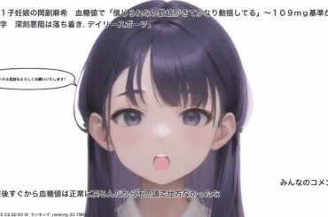 第１子妊娠の岡副麻希　血糖値で「信じられない数値がきてかなり動揺してる」～１０９ｍｇ基準がまさかの数字　深刻悪阻は落ち着き. デイリースポーツ、その他