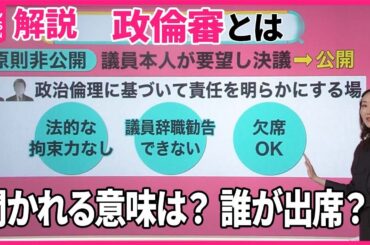 【支持率最低――“信頼できない”首相どうする？ 】「これまでにない焦り」「返り血浴びても…」 政倫審とは【#みんなのギモン】