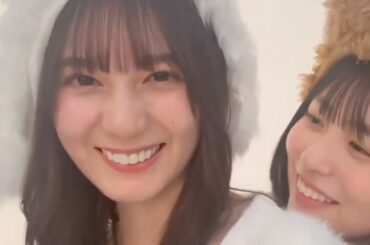 正源司陽子ちゃんと小坂菜緒ちゃん