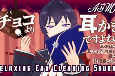 【ASMR】バレンタインデーは耳かきに限りますね！ 高速耳かき/鼓膜耳かき/あと色々/Ear Cleaning Sounds#512【睡眠導入/村瀬巴/4h】