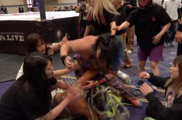 【スターダム】ジュリアと刀羅ナツコが制御不能の大乱闘！-2.12愛知・豊橋大会-【STARDOM】