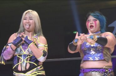 【スターダム】刀羅ナツコがジュリアのSTRONG女子王座への挑戦をぶち上げ！レディ・Ｃ＆天咲光由 vs 刀羅ナツコ＆渡辺桃！-2.4大阪大会-【STARDOM】