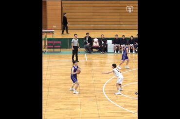 華麗な合わせ！#昭和学院 #月松蒼 が鋭いドライブから、#石井杏奈 への巧みなパスでアシスト！【第34回関東高等学校バスケットボール新人大会】