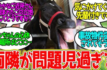 馬房をお探しですか！？に対するみんなの反応！【競馬 の反応集】