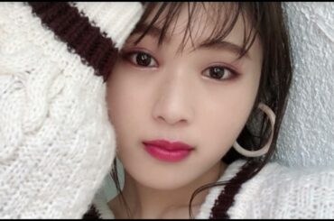 大海原で西森先輩にお疲れした～と言う村瀬紗英＆渋谷凪咲