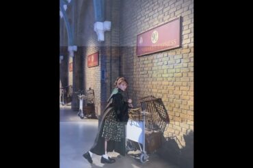 日向坂46 加藤史帆 CanCam 4月号で撮影に行かせていただいた、「ワーナー ブラザース スタジオツアー東京‐メイキング・オブ・ハリー・ポッター」でのオフショット！