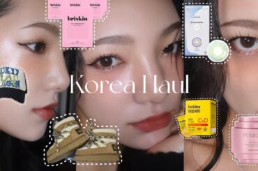 【購入品】韓国での購入品全部紹介します💸 オリーブヤング｜カラコン｜mardi