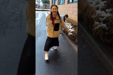 櫻坂46 谷口愛季 雪にはしゃぐおこちゃまなあいりちゃんが可愛すぎる♪ 村井優 三期生