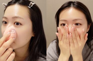 雪なのでお家に引きこもってますメイク☃️