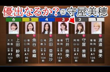 【GⅡレディース競艇準優】優出なるか？②守屋美穂VS①渡邉優③竹井④浜田⑤魚谷⑥上田紗