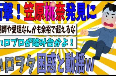【衝撃】日プ笠原桃奈参戦にハロヲタ動揺【ゆっくり解説】