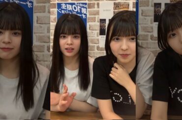 阪本玲央 西由真 (NMB48)  インスタライブ 2024年2月24日