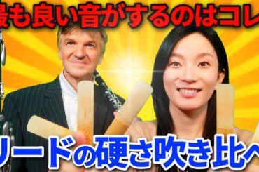 【調べてみたら】クラリネットが柔らかい音色で鳴るリードの硬さはこれだった!!