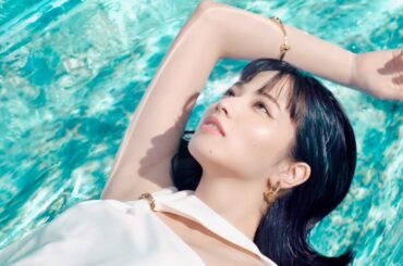 小松菜奈、腕の美ラインが輝く！imase 新曲「Shine Out」がタイアップ&カメオ出演／資生堂ANESSA CM