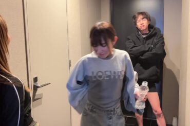 ぎしの遅刻癖が治らないので水ぶっかけてやりました。