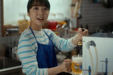 サントリー生ビール『うずうず』篇 15秒 山﨑賢人 上白石萌音 坂口憲二 オズワルド サントリー