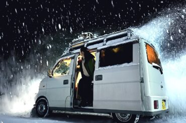 【車中泊の旅】氷点下の世界でふたり車中泊。日本が誇る世界遺産、白川郷を巡る旅。