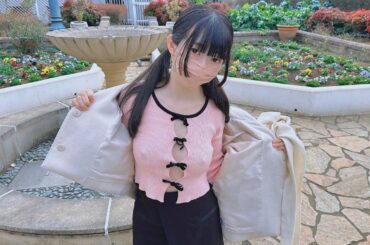 【ノーブラ散歩】最近暖かいので脱いじゃった。