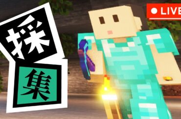 【雑談】ちょっとだけ素材集めする【マイクラ建築,マインクラフト,Minecraft】