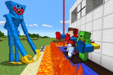 ハギーワギー vs セキュリティ【まいくら・マインクラフト】