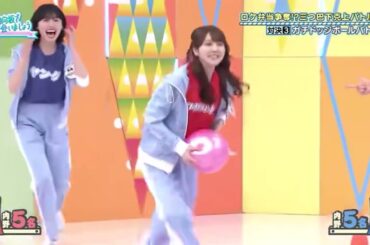 ドッジボールがプロ並みの富田鈴花(４人仕留める)