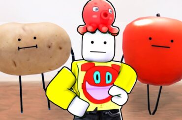 しゃべるかわいい食べ物を見つけるロブロックス【 Roblox 】ひみつのおるすばん