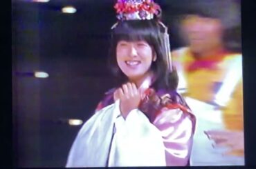 織姫🌟河合奈保子さん ＆ 彦星🌟西城秀樹さん　【奈保子さん１８歳】ヤンヤン◯◯スタジオ1982夏