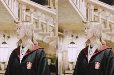 新着- 松井玲奈、ハリー・ポッターの世界を堪能！本物の生徒のように溶け込む