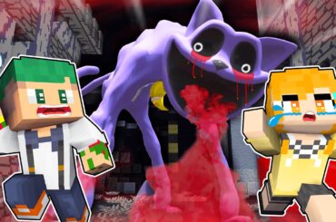 怖すぎるおもちゃ工場に潜む化け物「キャットナップ」や「ハギーワギー」から急いで逃げろ！😱🏭【Poppy Playtime 3｜ポピープレイタイム】よろずや🍭