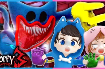 化物たちが住んでいるおもちゃ工場からの脱出！😱💨【 Poppy Playtime Chapter 3 】【 ゲーム実況 】