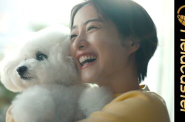 石原さとみ、もふもふの愛犬にデレる様子がかわいい！