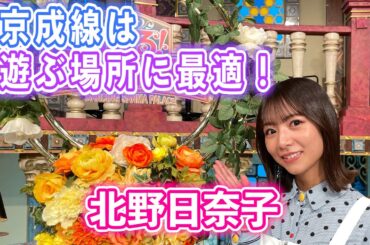 【北野日奈子】京成線は遊ぶ場所に最適！【踊る!さんま御殿!!公式】