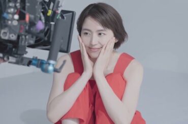 【メイキング＆インタビュー】長澤まさみさん 真紅のドレス姿で応援メッセージ！新WEB動画「人生に、免疫力を。」