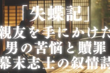 【名作朗読】「失蝶記」山本周五郎【幕末時代小説】
