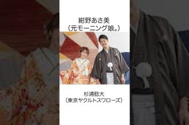 野球選手と結婚したアイドル10選#shorts #雑学