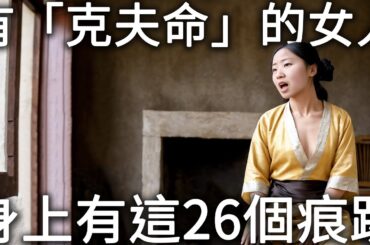 有「克夫命」的女人，身上會有這26個痕跡，影響一家人！