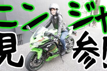 【バイク】KAWASAKI Ninjaに乗ってる私かっこいい！！