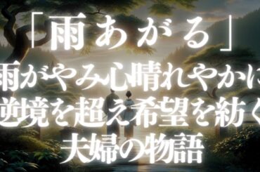 「雨あがる」山本周五郎【一生に一度は読むべき名作】
