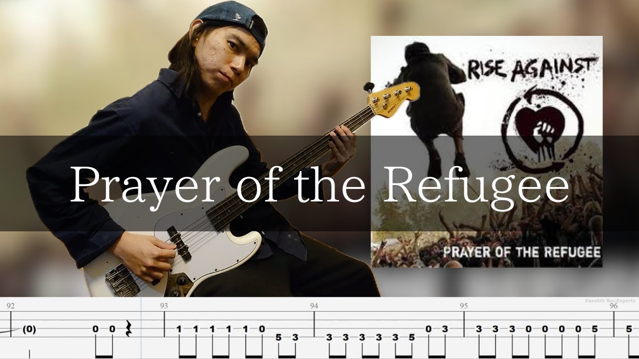 Rise Against – Prayer of the Refugee Bass Cover 弾いてみた TAB Rise Against - Prayer of the Refugee Bass Cover 弾いてみた TAB