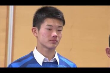 母校への感謝と日の丸を胸に…サッカーU－１６日本代表・安西来起選手　仲間とともに中学校を卒業【香川】 (24/03/12 18:00)