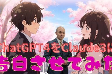 【生成AI対決】ChatGPT4をClaude3に告白させてみた！GPT4tubeとClaude3どっちが性能が良いんだ!?